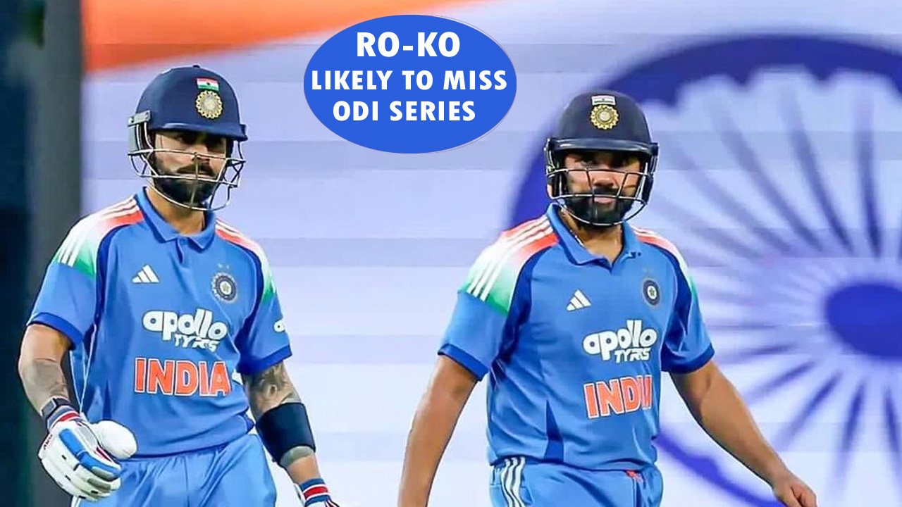 Rohit and Kohli Likely to Miss ODI Series Against Afghanistan