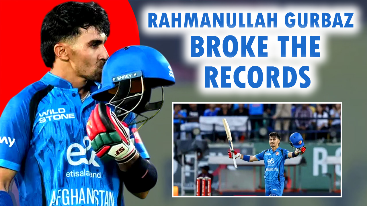 Rahmanullah Gurbaz Creates History With Record-Breaking Century