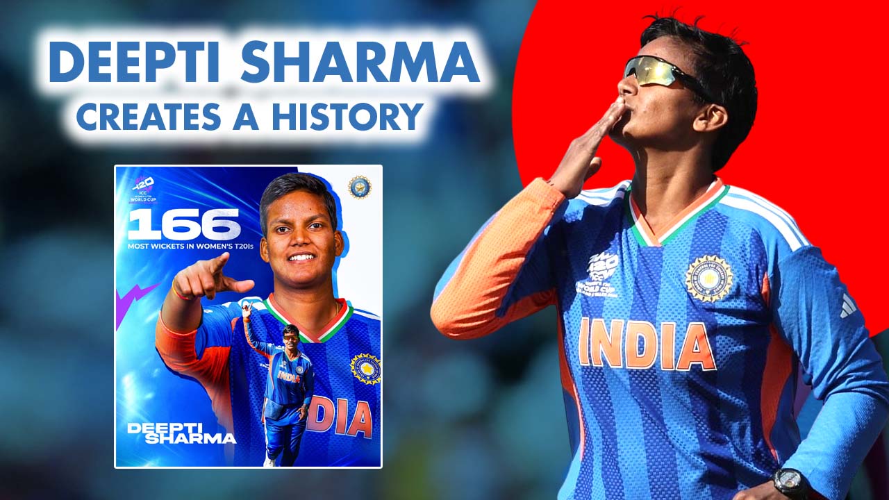 Deepti Sharma Creates a History to get More T20I Wickets as Bowler