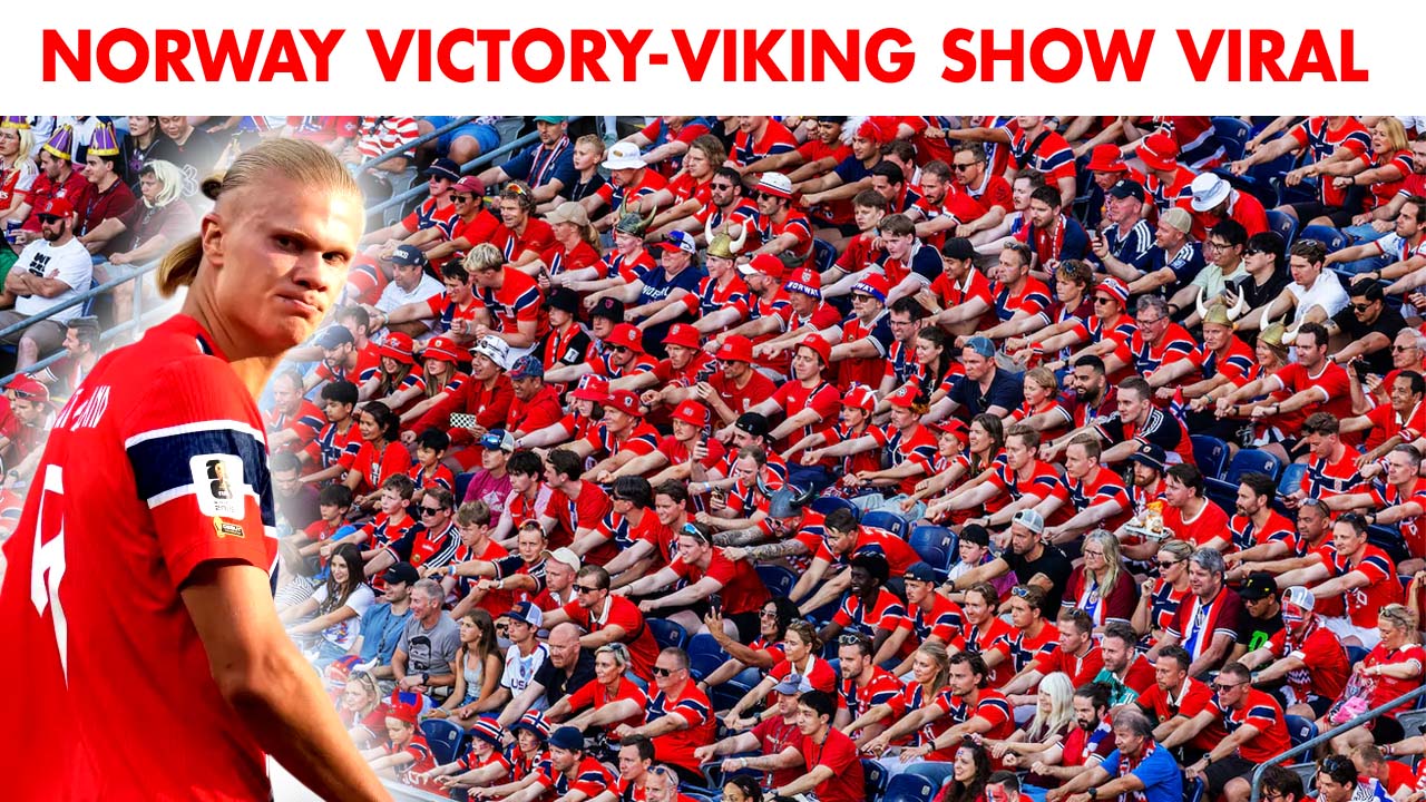 Haaland leads Norway to 4-1 Win Over Iraq as Viking Roar Goes Viral