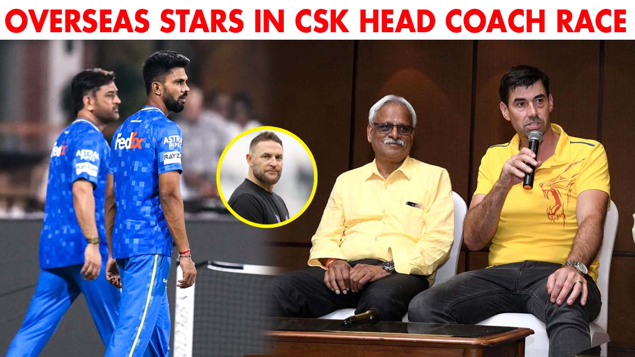 3 Overseas Players Who Could Replace Stephen Fleming For CSK HeadCoach
