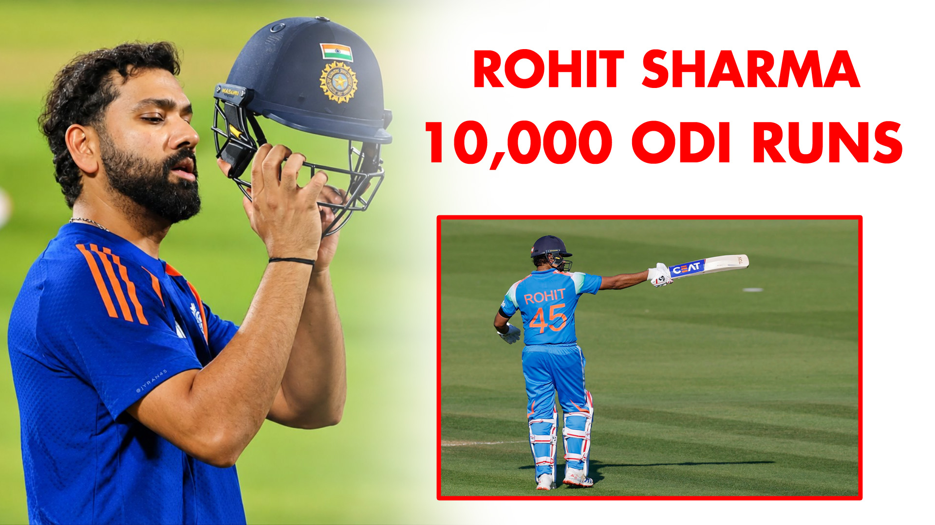 Rohit Sharma Eyes 10,000 ODI Runs vs West Indies