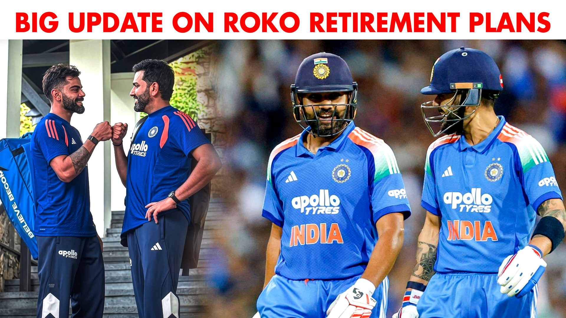 Virat Kohli, Rohit Sharma Reveal 2027 World Cup Plans