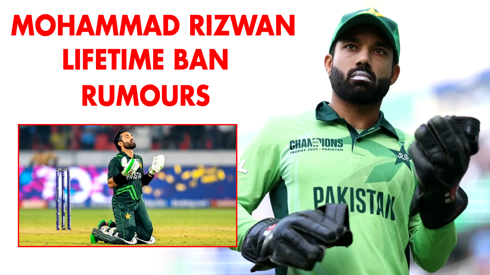 Mohammad Rizwan Lifetime Ban Rumours: Pak Cricketer Denies Allegations