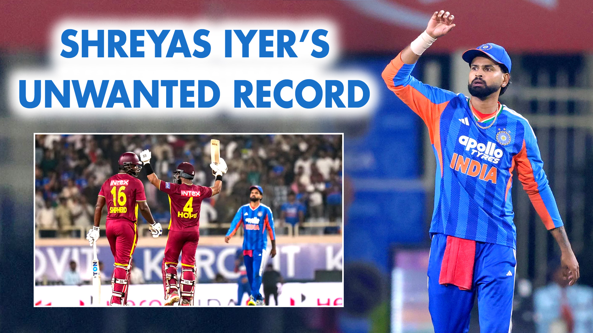 Shreyas Iyer records