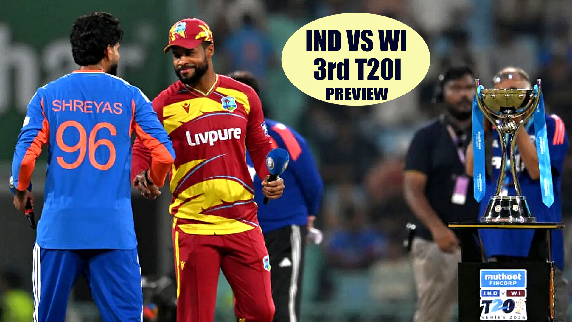 IND vs WI 3rd T20I: Predicted Playing XI and Team News
